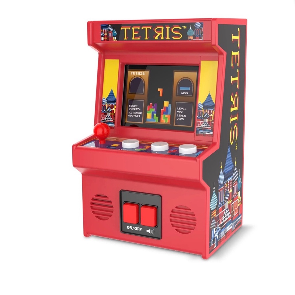 Arcade Classics, TETRIS Handheld Arcade Game, Children Ages 8 years and up